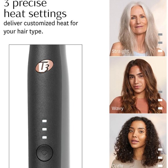 T3 Edge Heated Smoothing, Styling & Straightening Brush - Picture 5 of 6